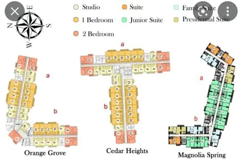 Disewakan Cepat Unit Gandeng 1BR Puri Orchard Cedar Height