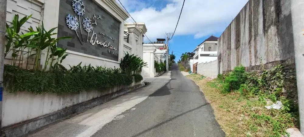 Tanah Lingkungan Villa Jl Gayang Sari Kutuh