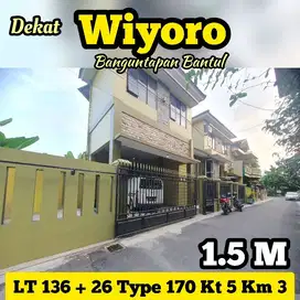 Jual Cepat Mewah wiyoro Baturetno dkt Ringroad Gedongkuning