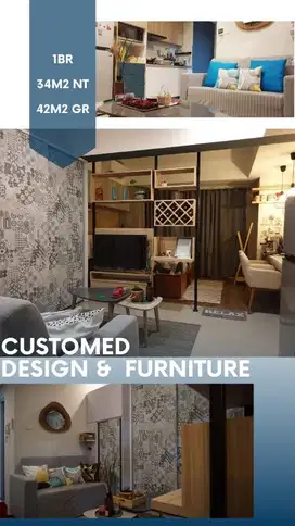 Disewakan Apartemen Breeze Type 1br (ln)
