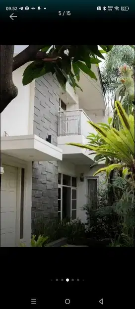 Di jual Rumah komplek Moh Toha (semi furnished)