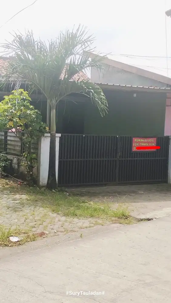 Dijual rumah murah strategis pinggir jalan desa rawaklong gn sindur