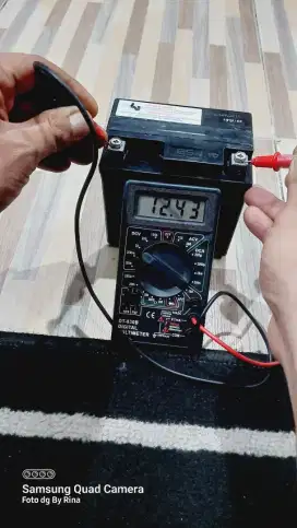 Aki kering GS 12V 45Ah motor vario beat Dll. Normal