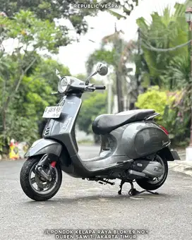 PIAGGIO VESPA PRIMAVERA IGET 150 3V TH 2016 WARNA ABU