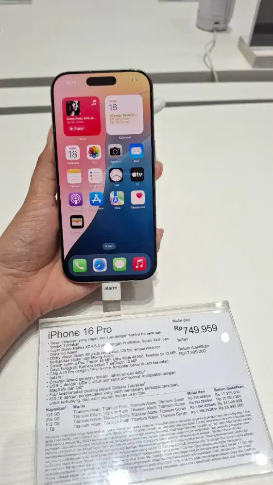 Iphone 16 Pro New Unit Garansi Resmi