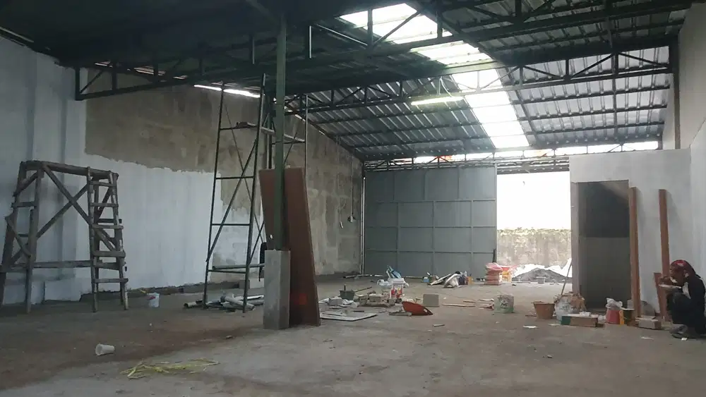 Gudang Baru Lokasi Strategis Dekat ke Tol Buahbatu