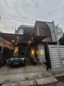 Rumah Cantik Tengah Kota Jogja, Cantik, Desain Modern, Full Furnished