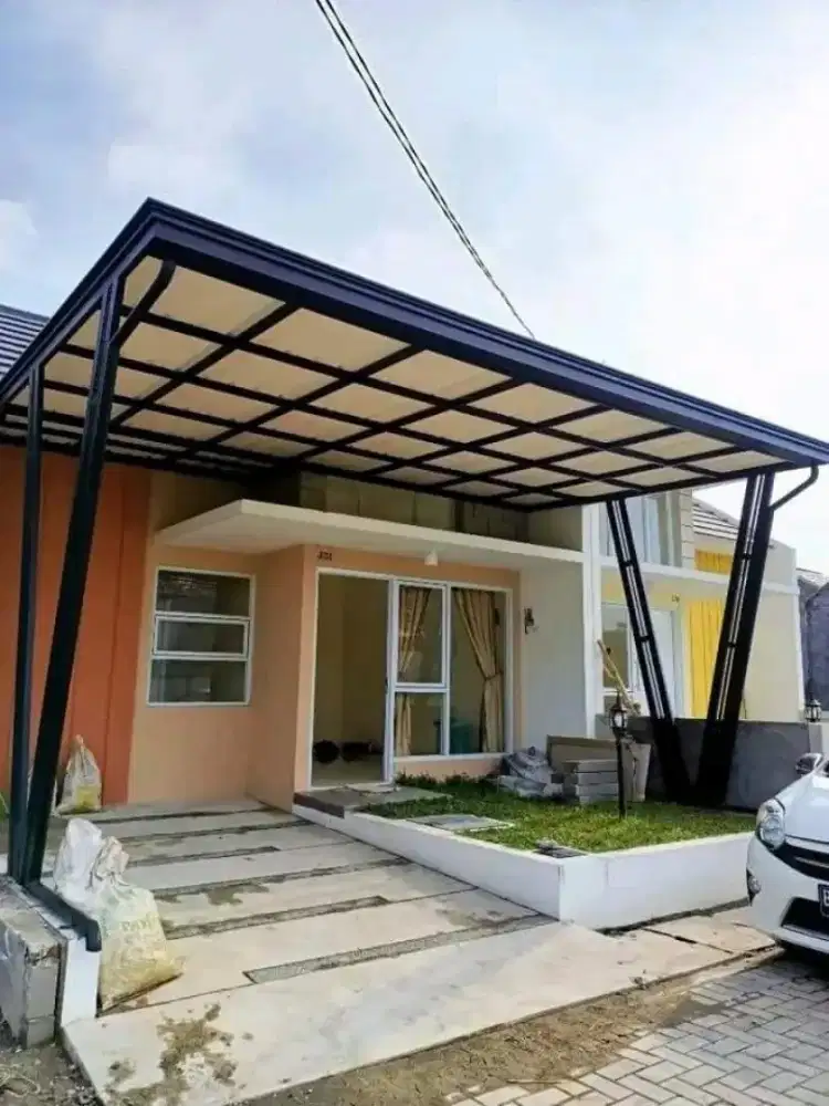 terima pemasangan kanopi kaca alderon