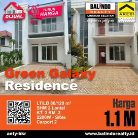 Turun harga green galaxy residence