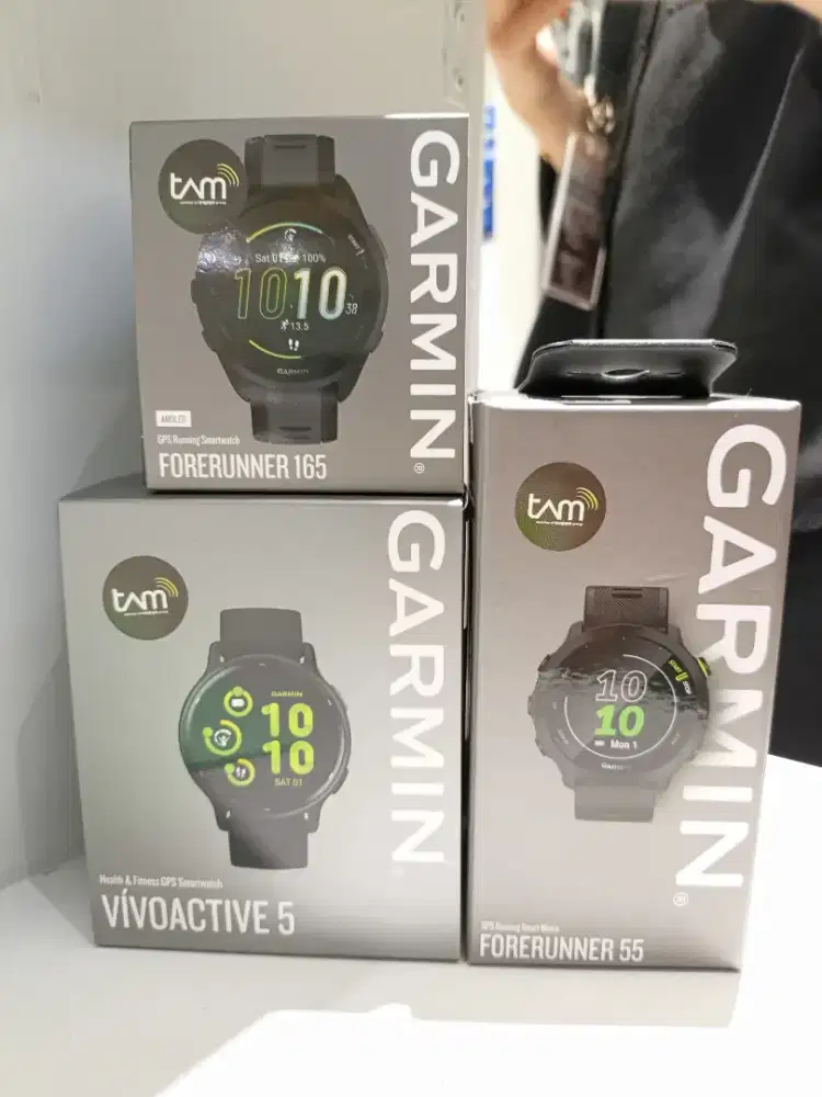 Ready Garmin Vivoactive, Forerunner