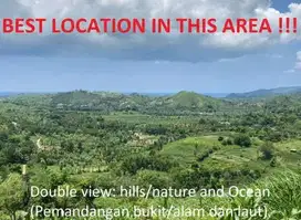 Tanah Semi Bukit Full View Laut Dekat Mandalika 35jt/are