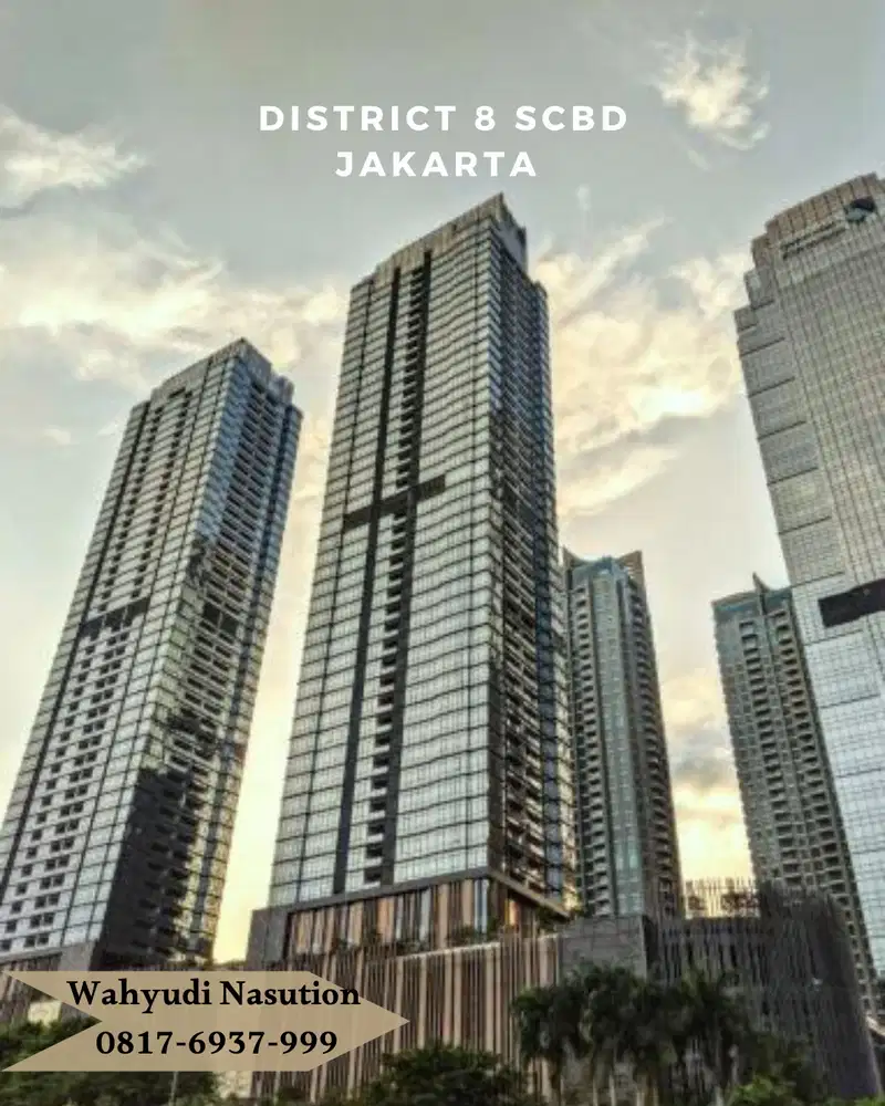 Disewakan Apartemen District 8 SCBD Special Unit 1BR Size 70 Sqm
