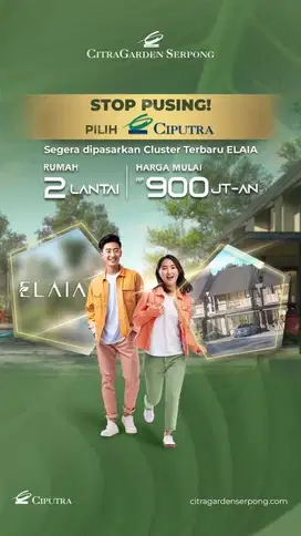 Launching Cluster ELAIA Citra Garden Serpong