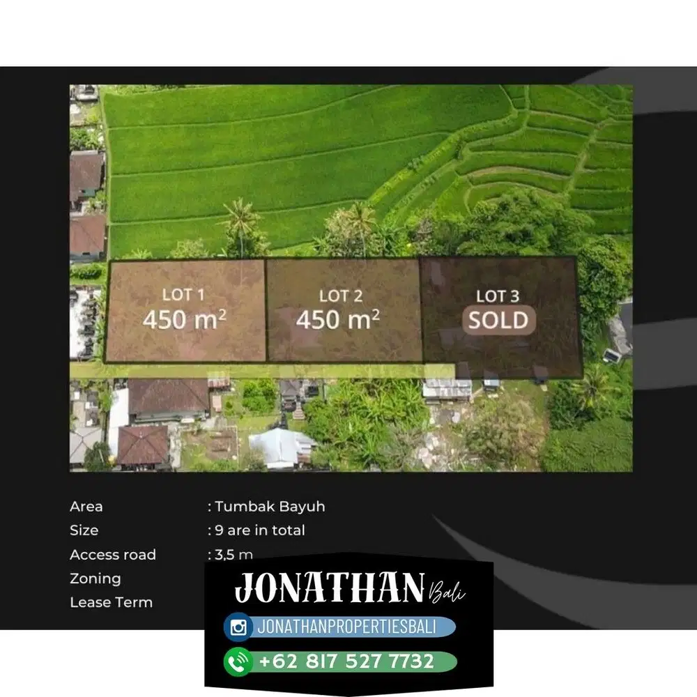 Dijual Tanah super langka siap Bangun zona kuning - Lsjho