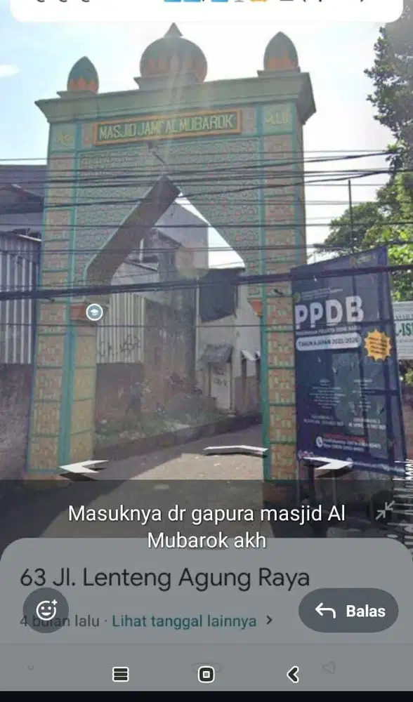 Rumah Murah Dekat Stasiun dan Pasar Lenteng Agung