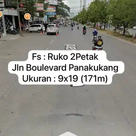 2 PETAK RUKO JL BOULEVARD