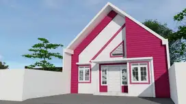 Rumah Baru Murah  uk 6x17 di setiabudi ringroad dekat RS Adam Malik