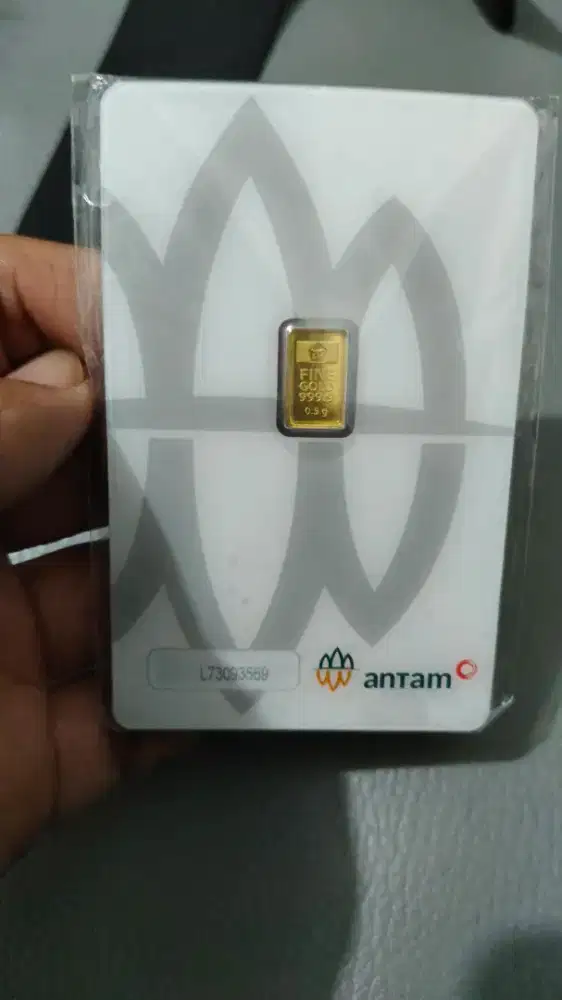 Logam mulia antam 0.5gr