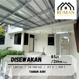 DISEWAKAN RUMAH TAMAN ASRI