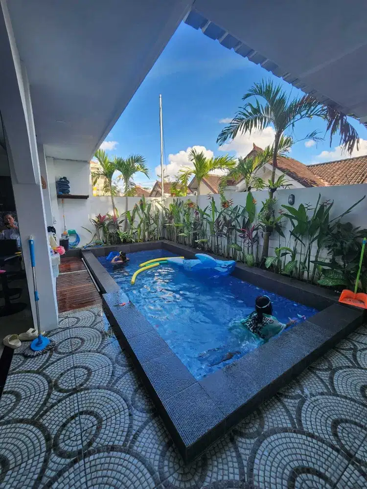 Rumah Semi Villa Strategis di Dalung Kuta Utara