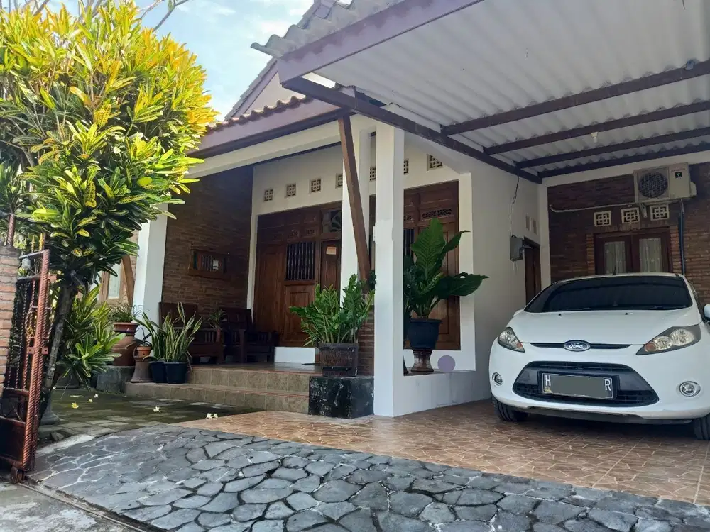 Rumah Asri Model Etnik Bata Ekspose dkt Stadion Maguwoharjo, SD Model