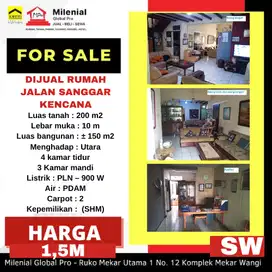 DIJUAL RUMAH COMFORTABLE DAERAH SANGGAR KENCANA