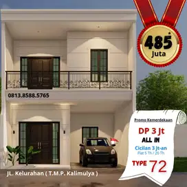 DP 3 JT Cicilan 3 Jt-an Flat 5 Th/20 Th
