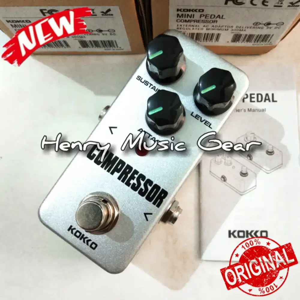 Kokko FCP2 Compressor Sustainer Effect Pedal BARU