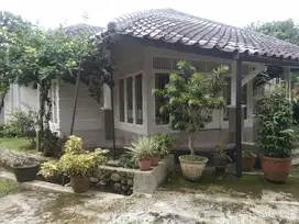 Dijual Rumah villa loji 1500 m2 ada mata air mengalir dekat RSUD Bogor