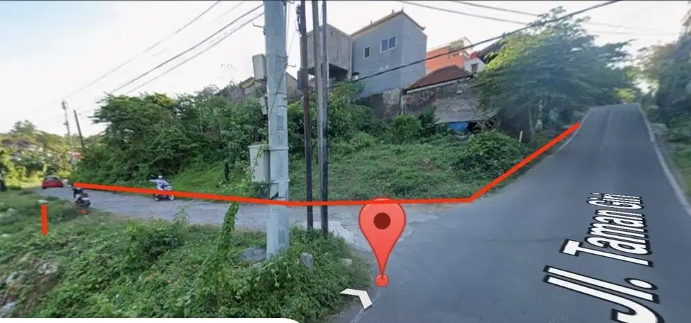 Tanah MURAH Jl Utama Taman Giri Nusa Dua