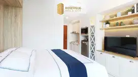 Jual Cepat Apartemen Roseville Type Studio 30sqm Fully Furnish