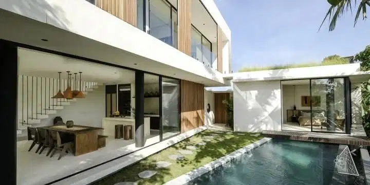 Villa Mewah View Sawah Dekat Pantai Tabanan