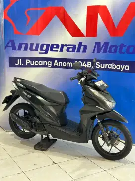 Honda New Beat Deluxe iss hitam tahun 2015 okk