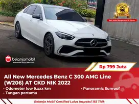 [ GARANSI 5TH ] Mercedes Benz Mercy C 300 C300 AMG AT Putih 2022/2023