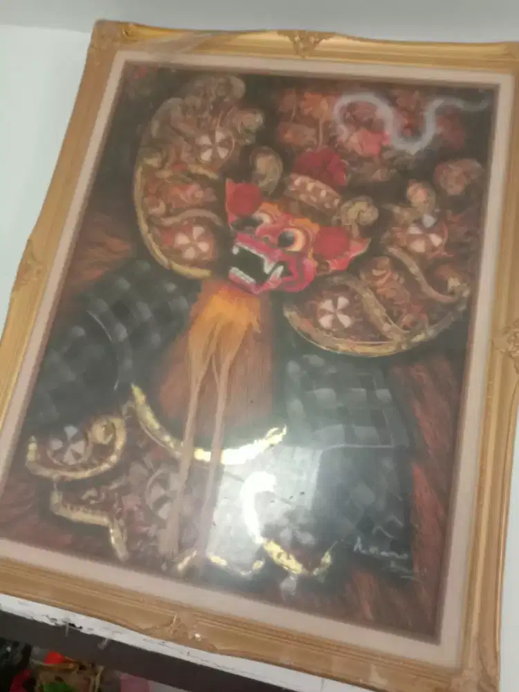 Lukisan barong bali
