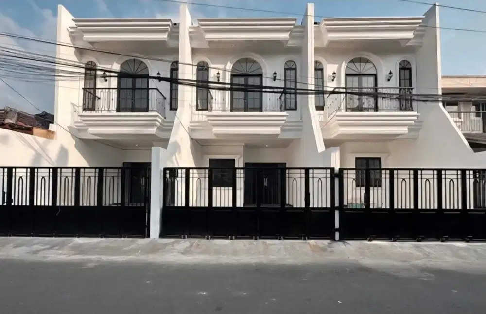 Dijual Rumah Baru American Style Area Cipinang Jakarta Timur
