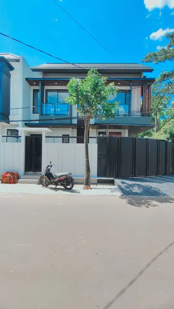 Dijual rumah baru hook siap huni semi furnished dalam komplek bsd