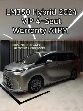 Lexus LM350 Hybrid LM350H VIP 2024 Abu2 Met 4-Seater B77OO Nik 2023