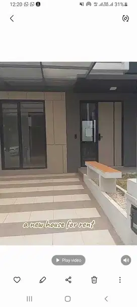 RUMAHBARU SEWA DI CLUSTER EVERGREEN SAWANGAN