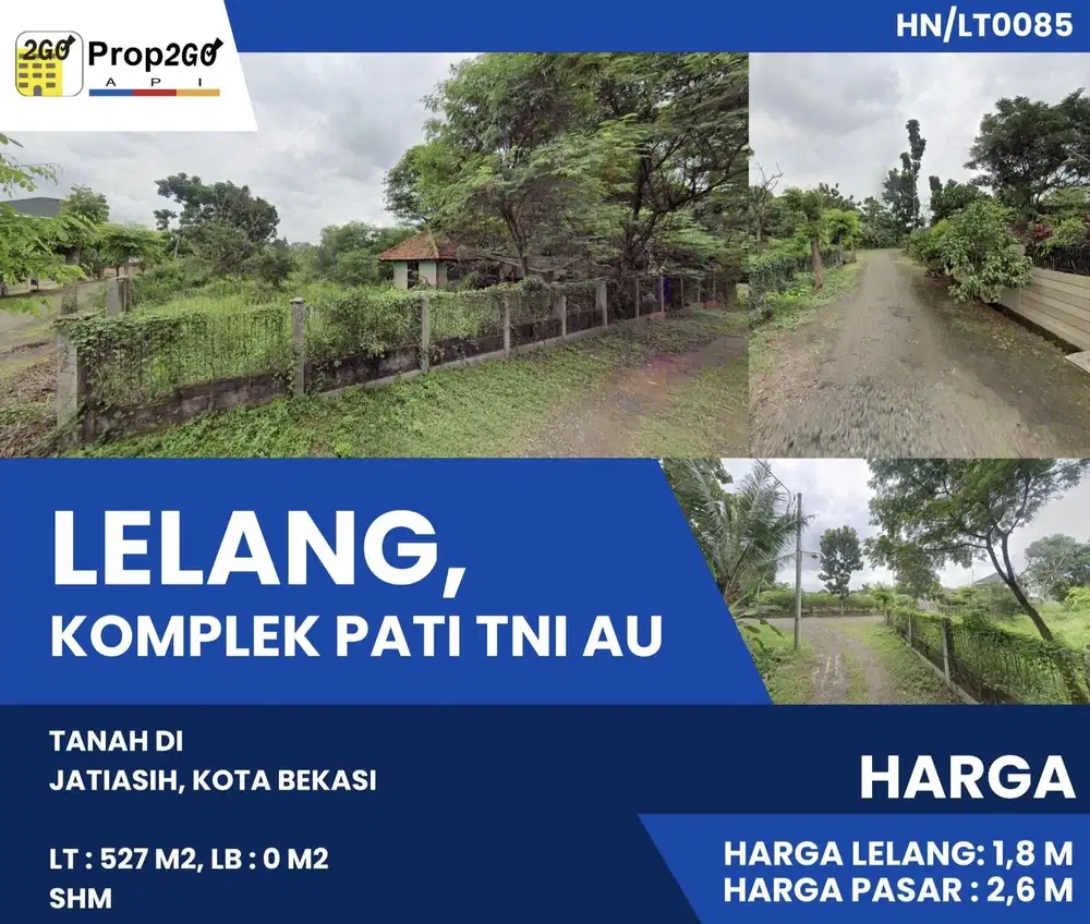 LELANG TANAH BEKASI