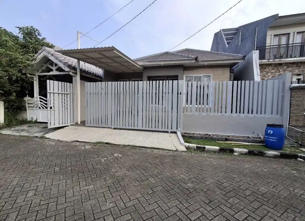 Di Sewakan Rumah Baru Renovasi Villa Melati Mas Serpong Jalan 2 Jalur