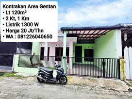 Sewa Rumah Area Gentan Dekat Luwes, Laweyan, Purwosari, Solo Baru