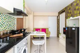 (BAYAR BULANAN) Bassura City 2BR (2 kamar) Full Furnished Siap Huni!