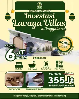 Jaminan Balik Modal 5 Tahun: Investasi Villa Termurah 300 Jt-an Jogja