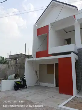 Dijual Rumah 2 Lantai Ready Stok di Bekasi Dekat Pintu Tol Jatibening