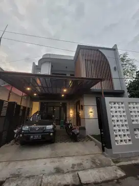 Full Furnished Rumah Cantik Minimalis Tropis Tengah Kota Jogja