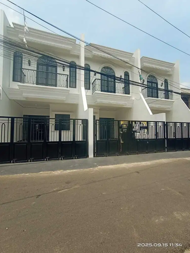 Jual rumah baru di Cipinang cempedak Jatinegara Jakarta Timur