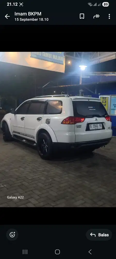 Mitsubishi Pajero 2.5 Super Exceed Th.2011