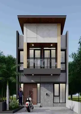 Rumah mewah tanah sereal 2 lantai 3 kamar tidur akses dekat terminal angkot Bogor