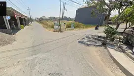 Tanah kavling Poros Kepatihan Menganti Gresik cocok dibangun Ruko Usaha